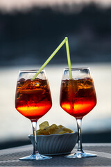 Spritz, aperitif, beach, sunset. What else?