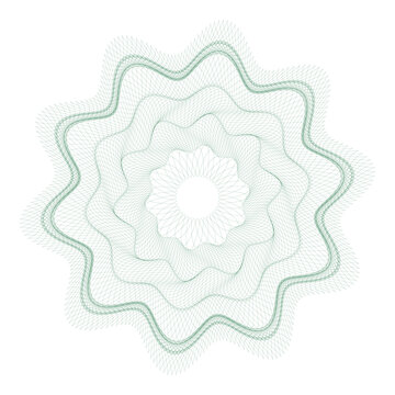 Watermark guilloche. Watermark pattern , Watermark banknote pattern. Banknotes check guilloche lines texture, secure waves patterns and passport paper. Currency banknote guilloche, security certificat