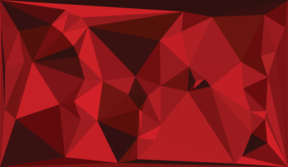 abstract red triangle background, abstract red background