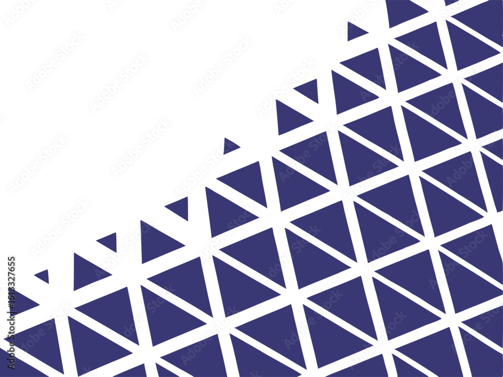 Poster abstract geometric triangle pattern background design