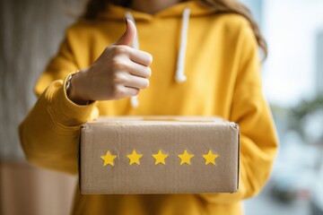 Customer Shares Positive Feedback After Successful Courier Service Experience at Local Delivery Shop