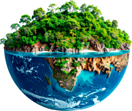 World Environment and Earth Day concept.  