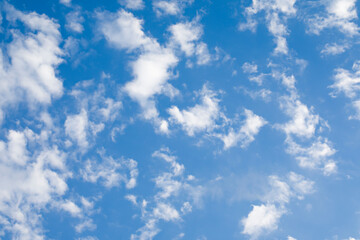 blue sky background with white clouds