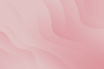 Soft Pink Abstract Wave Design with Subtle Gradients
