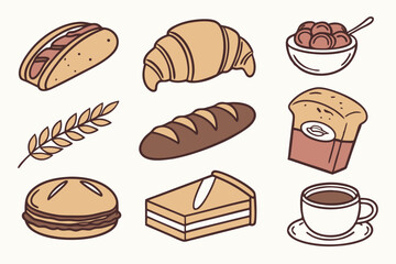 coffee and croissant