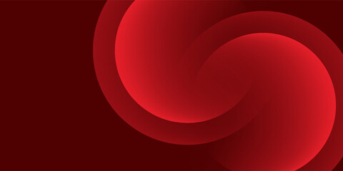 Red abstract background. Dynamic shapes composition. Eps01 vector