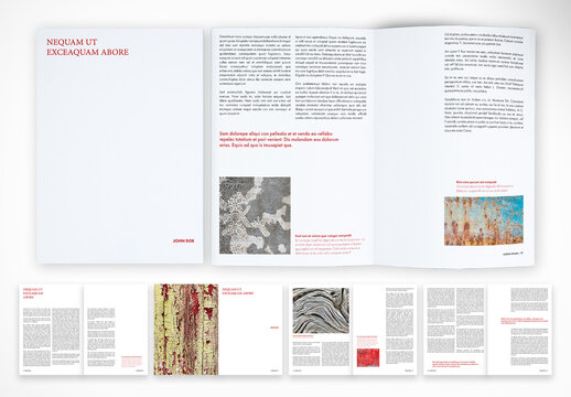 Minimal Lookbook Brochure
