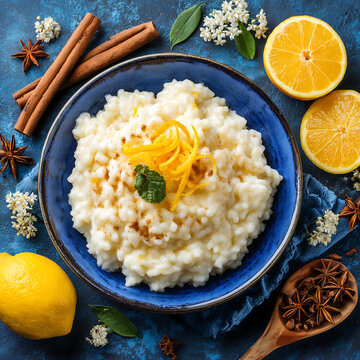 National cuisine of Portugal - Arroz doce is a sweet rice pudding, a popular dessert in Portugal. It is made from rice, milk, sugar, cinnamon and often flavored with lemon or orange zest.
