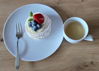 strawberry on a plate