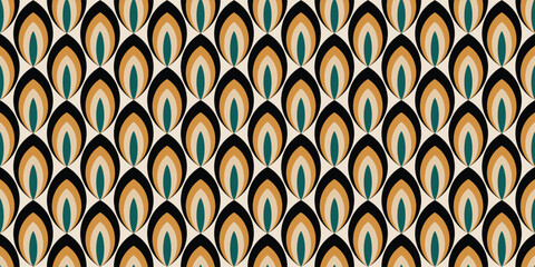 Seamless abstract geometric pattern. EPS10 Illustration.