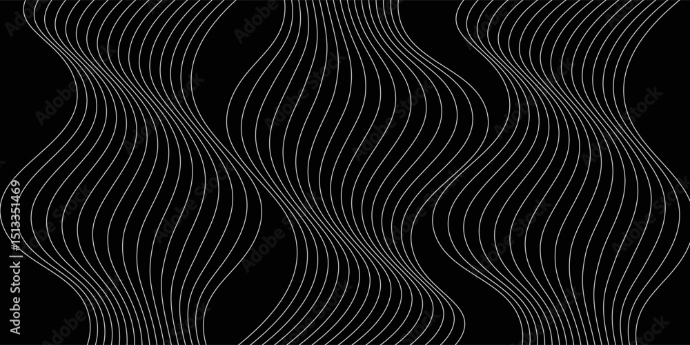 Poster abstract blue background with flowing lines for futuristic concept. dynamic waves. ep 10