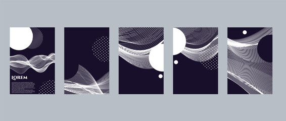 A curated collection of abstract creative templates featuring minimalist geometric patterns. Ideal for posters, cards, flyers, banners, and modern visual branding.

