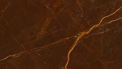 Elegant Dark Brown Marble Texture with Golden Veins Luxurious Stone Surface for Interior Design and Decorative Purposes High Resolution Natural Pattern Background