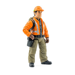 Facilities Engineer isolated on transparency background