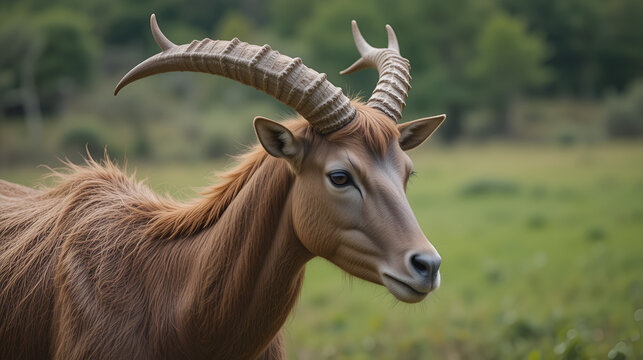 Turkmenian kulan (Equus hemionus kulan).