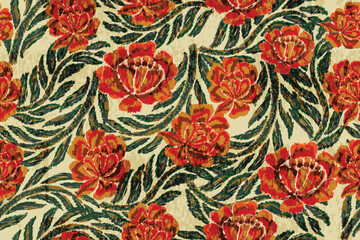floral background or motif	