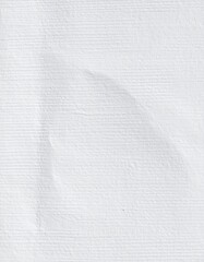 Fototapeta premium White rough paper texture, close view paper pattern background