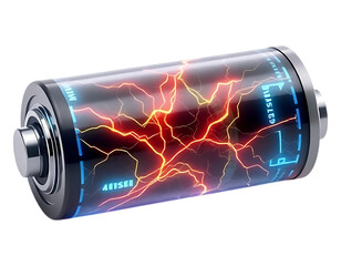 Illuminated Battery with Energy Discharge