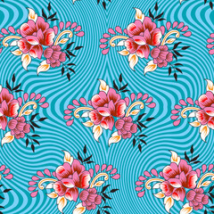 PrintTextile. Design Floral pattern design , Printing Textile , Transfer designs , pattern , flower.jpg