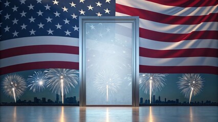 Illuminated Patriotism: Fireworks and the American Flag