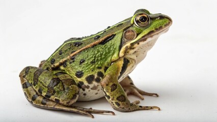 Naklejka premium Edible Frog on studio background