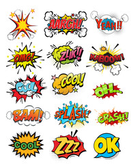 comic pop art