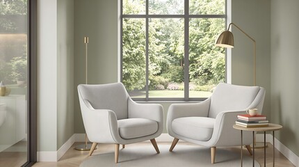 Contemporary Luxury Reading Nook
