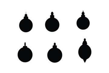 set of nine different colored balls