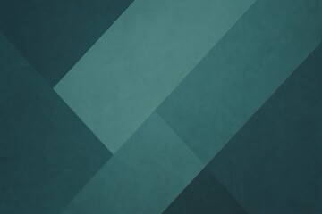 Modern Diagonal Teal Rectangles Abstract Design