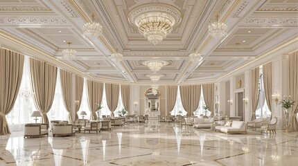 Grand Luxury Ballroom Event Space