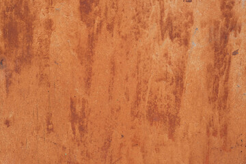 Backdrop with rusty metallic appearance.