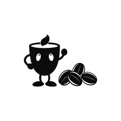cup of coffee with heart