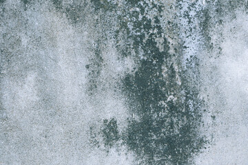 Old Abandoned Building Wall with Moss, Cracks, and Faded Colors. Close-up of an Old Concrete Wall with Peeling Paint and Urban Decay Vibes for Graphic Design Backdrops. Old wall background wallpaper