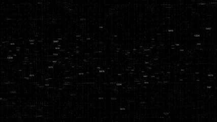 Analog Glitch Transition Science Binary Data Programming Code Background. Random Parts of Corrupted Program Code. Malicious Virus Hacking Software Development technology glitch random numbers letters - Powered by Adobe