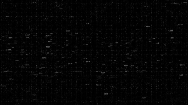 Analog Glitch Transition Science Binary Data Programming Code Background. Random Parts of Corrupted Program Code. Malicious Virus Hacking Software Development technology glitch random numbers letters