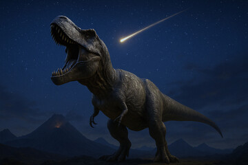 Fototapeta premium Trex roaring