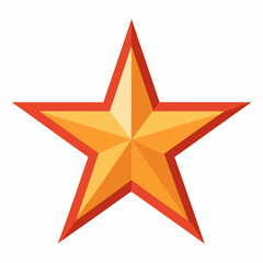 Star vector icon 