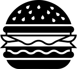fast food hamburger