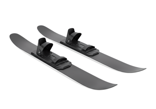 Pair of Water Skis isolated on transparent baackground
