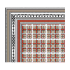 bedsheet design digital art use hand work and digital printing