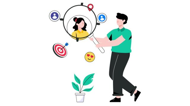 Target Audience  2D Flat Animation.