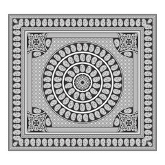 bedsheet design digital art use hand work and digital printing