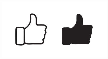 Obraz premium thumb up hand sign