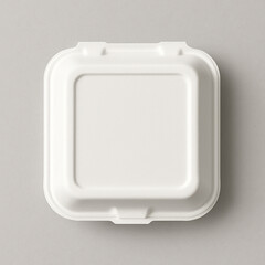takeaway blank container mockup