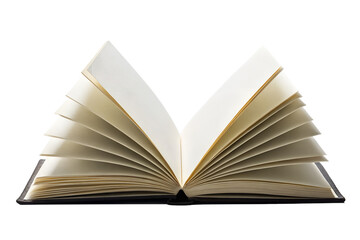 Fototapeta premium Open Book, Blank Pages, New Beginnings, Potential, Knowledge