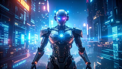 robot cyborg soldier