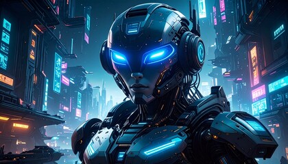 robot cyborg soldier