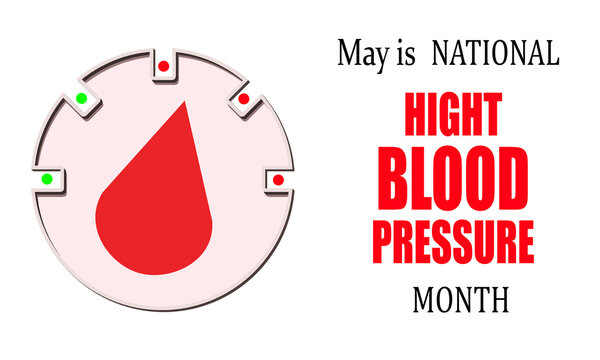 High Blood Pressure Education Month illustration