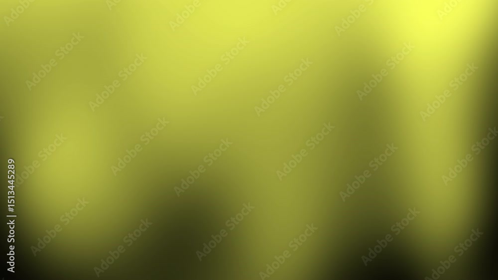 Poster a smooth yellow and green abstract gradient with dark edges, creating a soft, blurry background effe