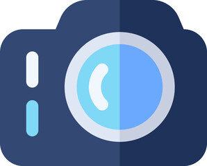 camera illustration on a white background       